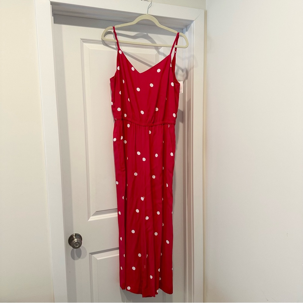 LOFT polka dot romper NWT